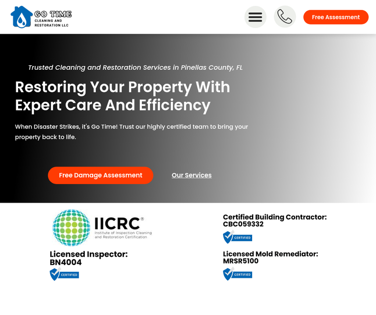 Go Time Cleaning and Restoration LLC