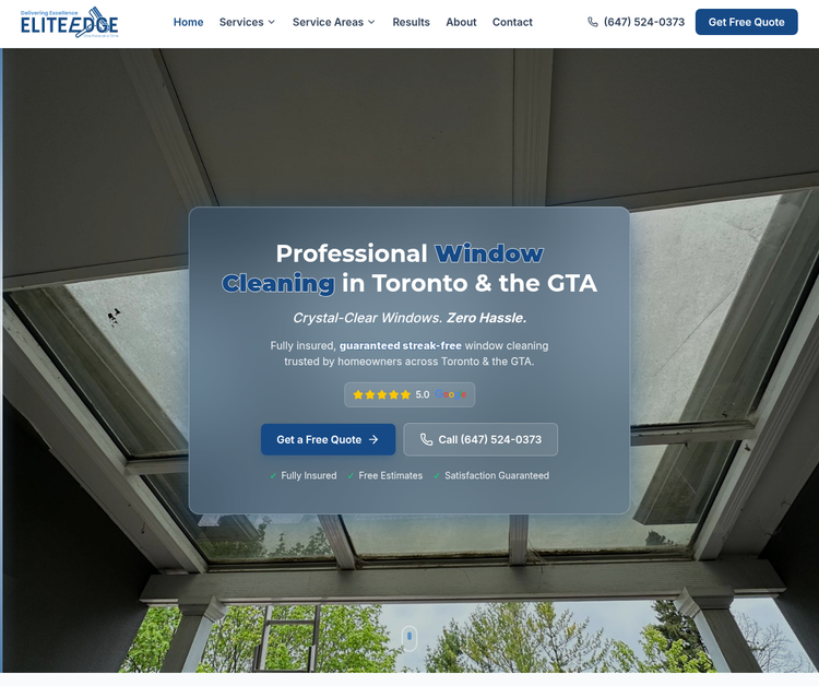 Professional Window Cleaning in Toronto & the GTA