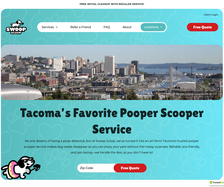 Tacoma Pooper Scooper Service
